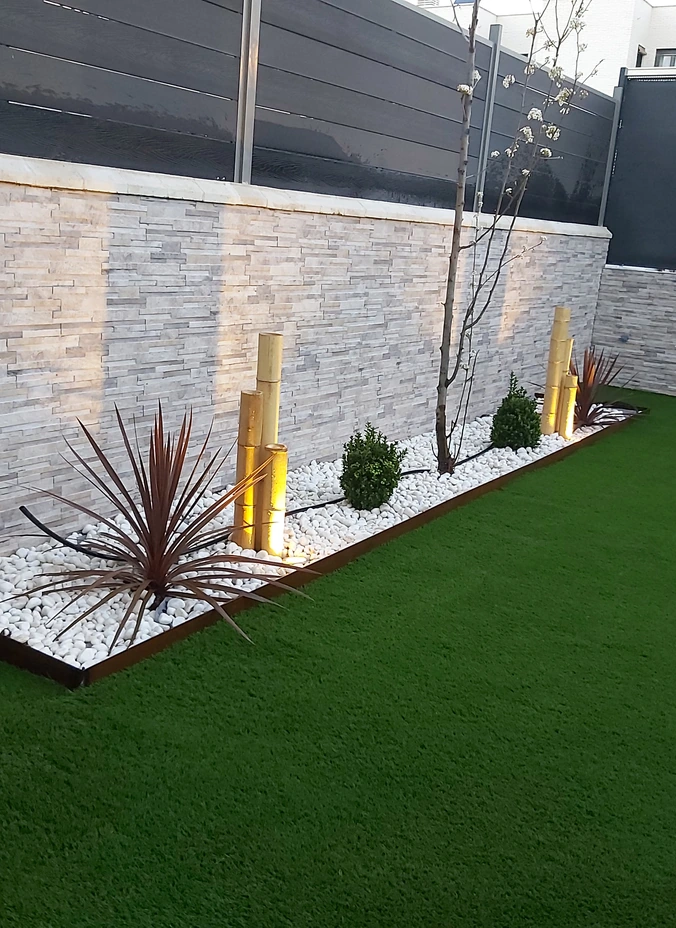 Iluminación de jardín