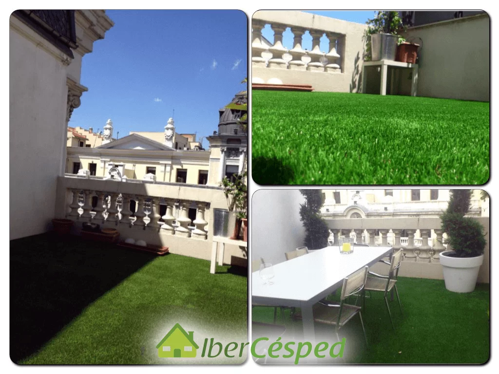 ¿Coge mucha temperatura el césped artificial?