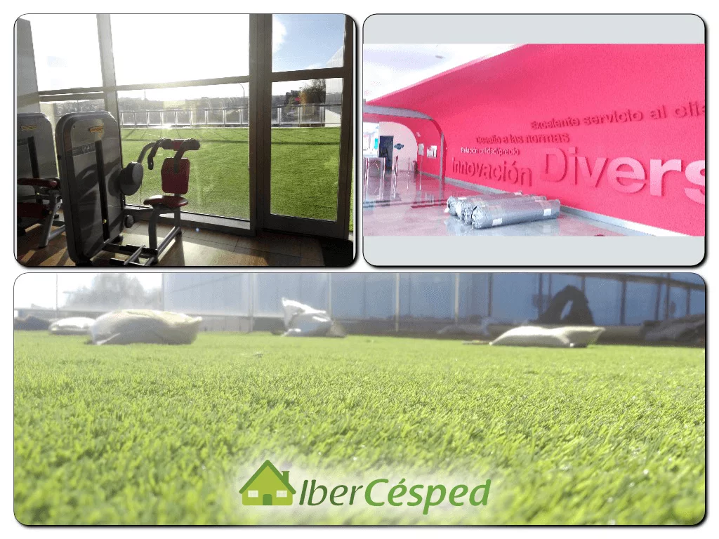 ¿Cómo reparar el césped artificial?