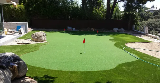 Césped para campo de golf